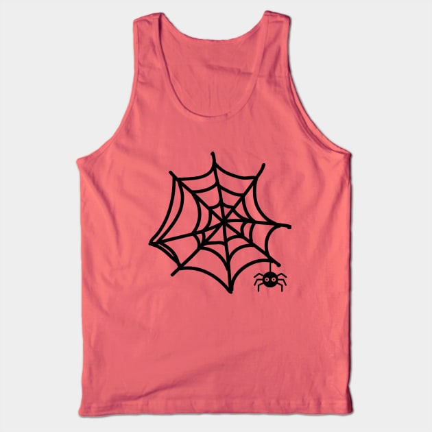 Spider halloween unisex t shirt Tank Top by SunArt-shop